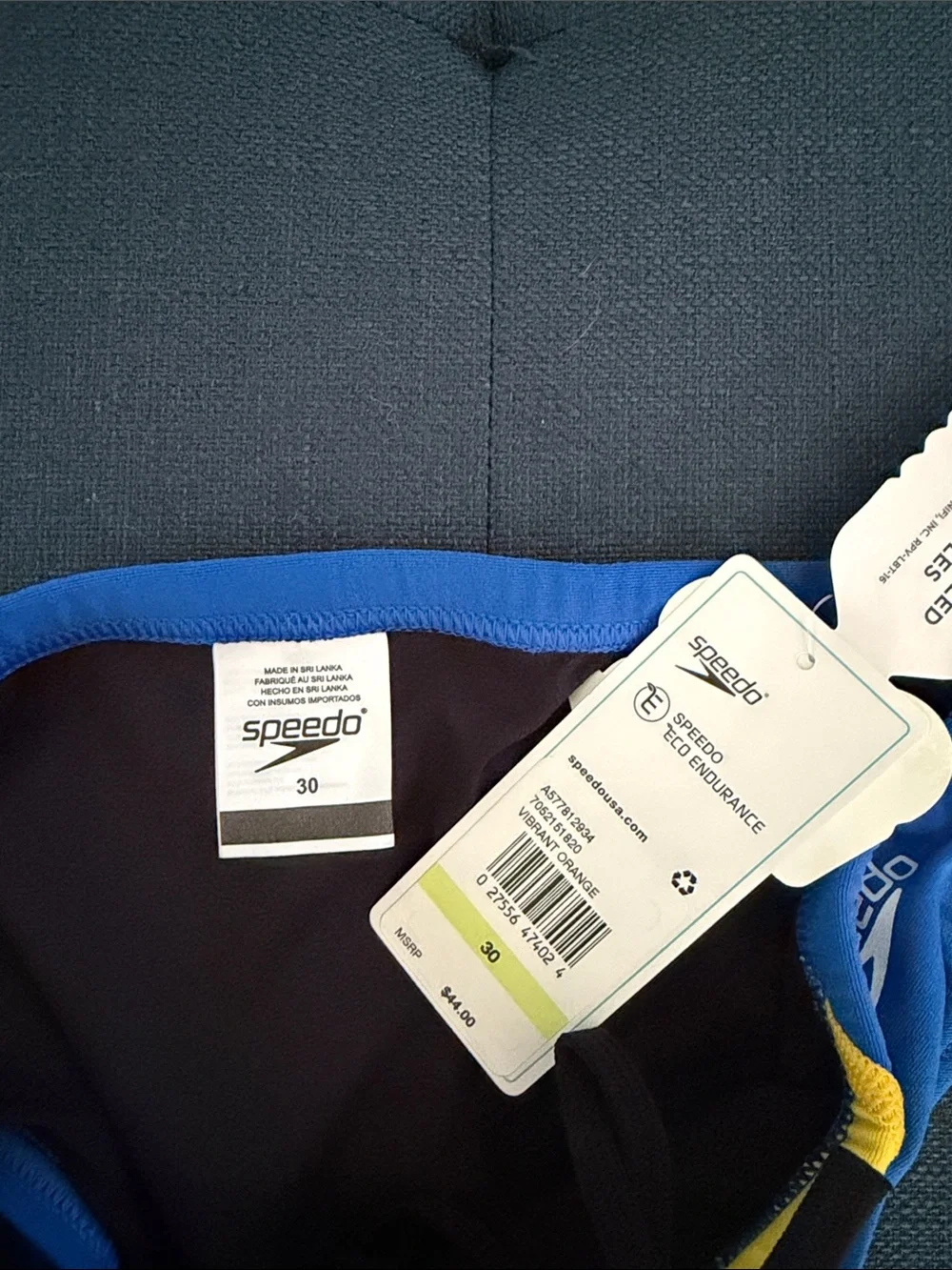 Men’s Speedo Swim Briefs bundle of 3 NEW Euro Brazilian Eco Endurance waist 30